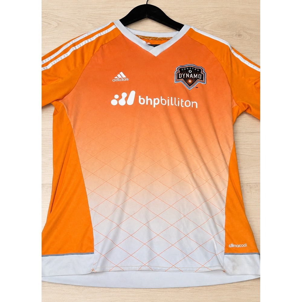 Adidas Houston Dynamo MLS ClimaCool Soccer Jersey Youth XL 15-16 Orange BHP